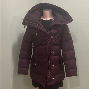 MICHAEL Michael Kors Deep Purple Puffer Jacket
